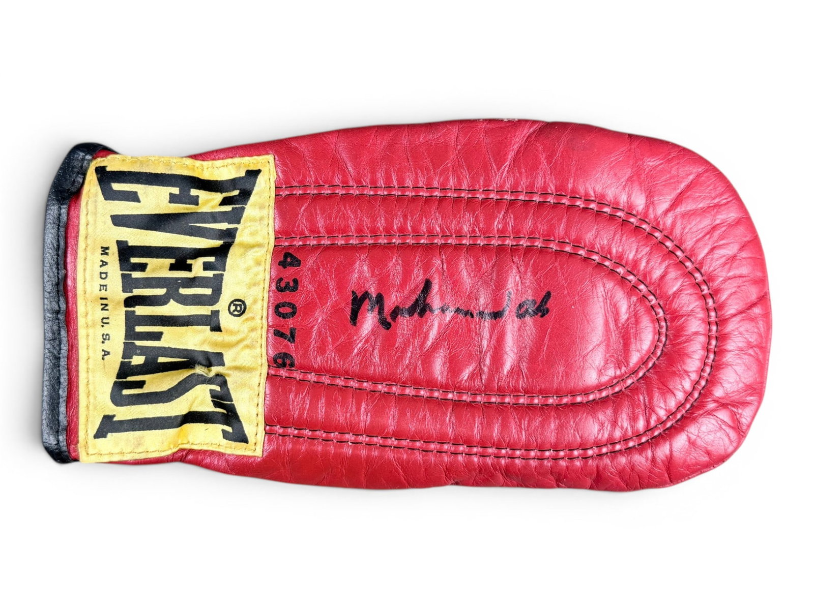 Muhammad Ali Signed Training Mitts - 5