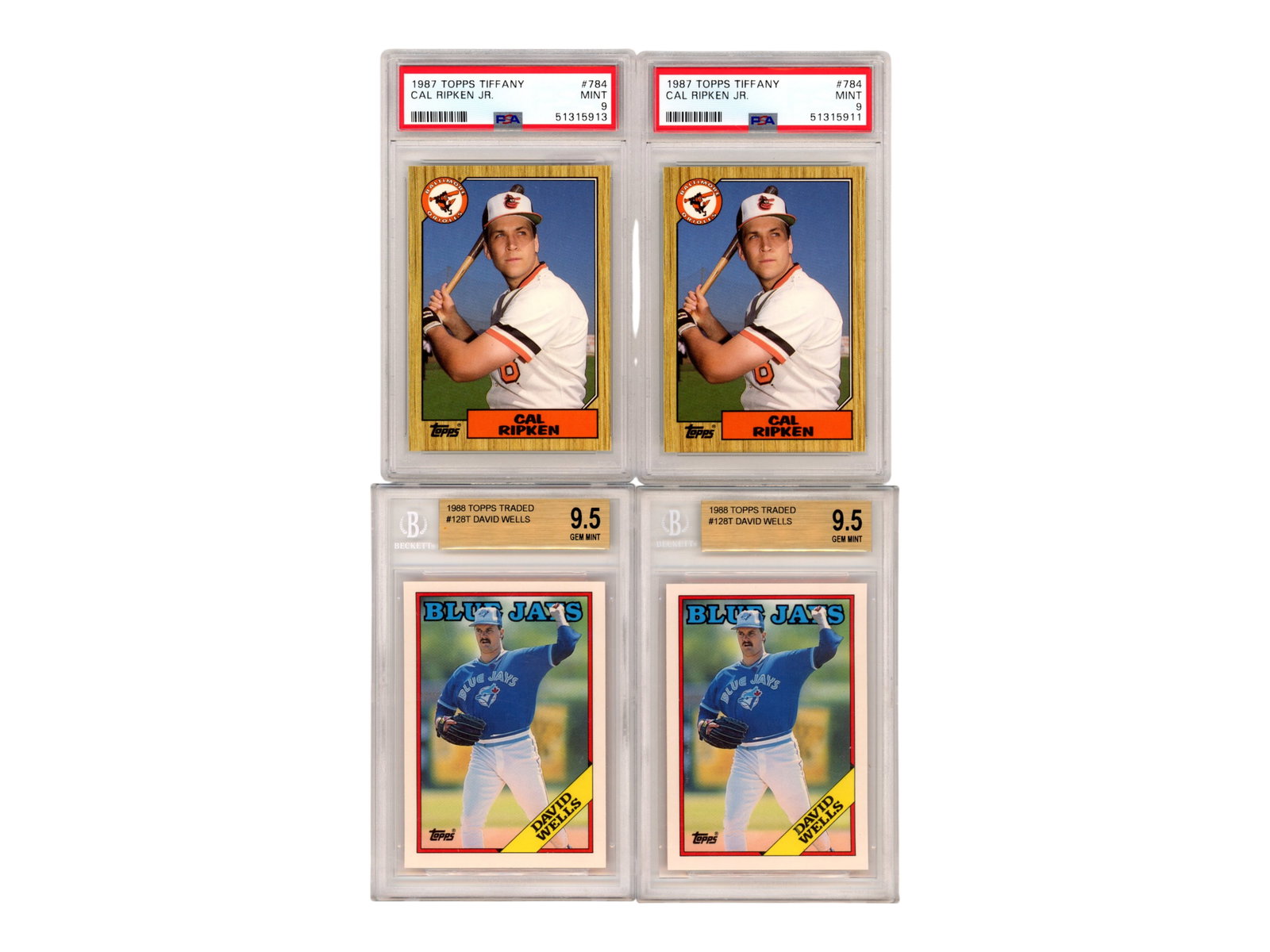 (23) Graded Baseball Cards - 2