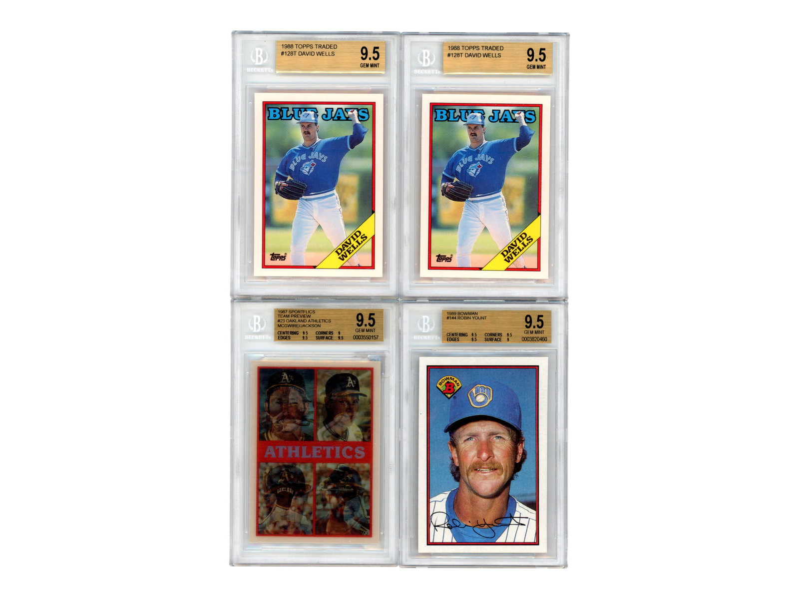 (23) Graded Baseball Cards - 3