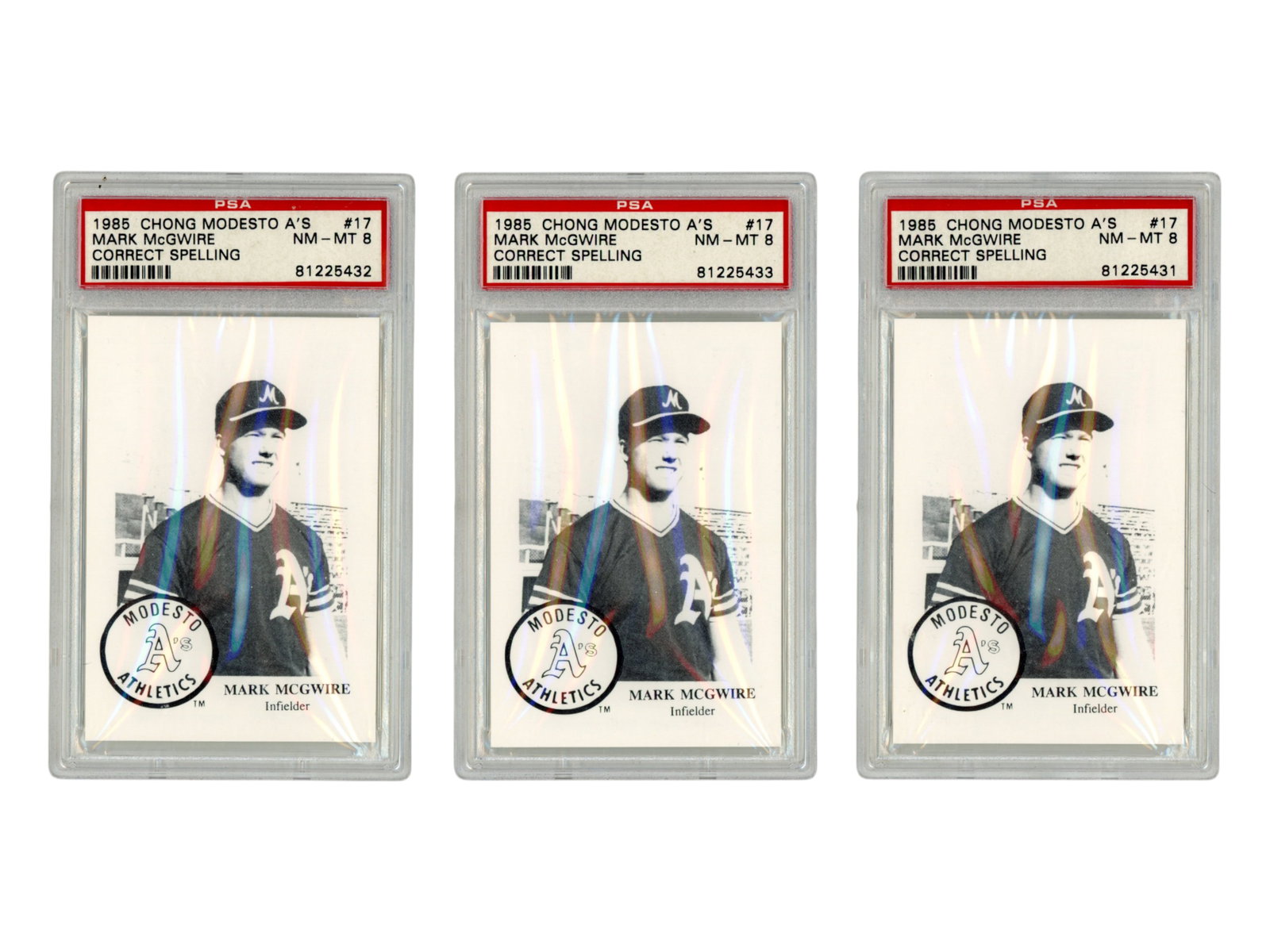 (9) Mark McGwire Graded Cards - 4