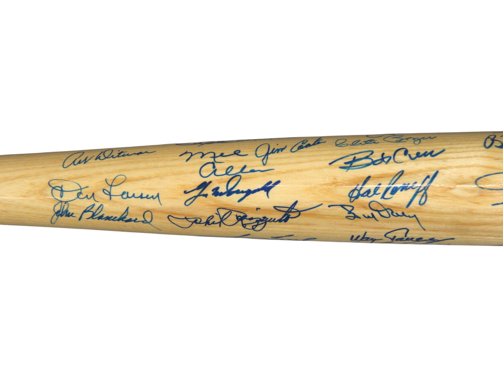 (2) Signed Bats, including Yankees Team Signed Bat - 10