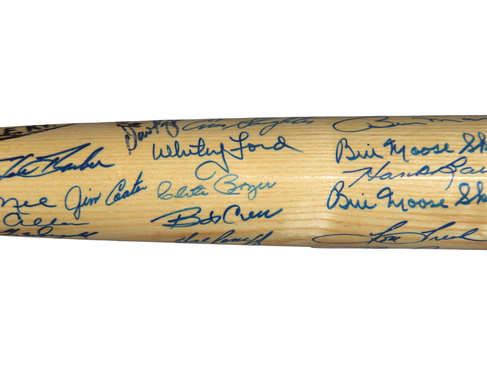 (2) Signed Bats, including Yankees Team Signed Bat - 7