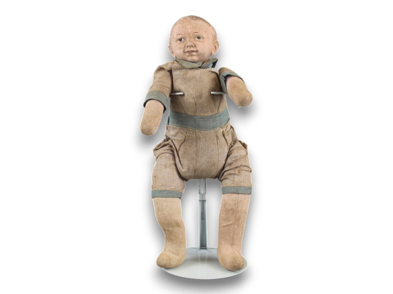 Early Composition Baseball Doll - Christy Mathewson (1 of 6)