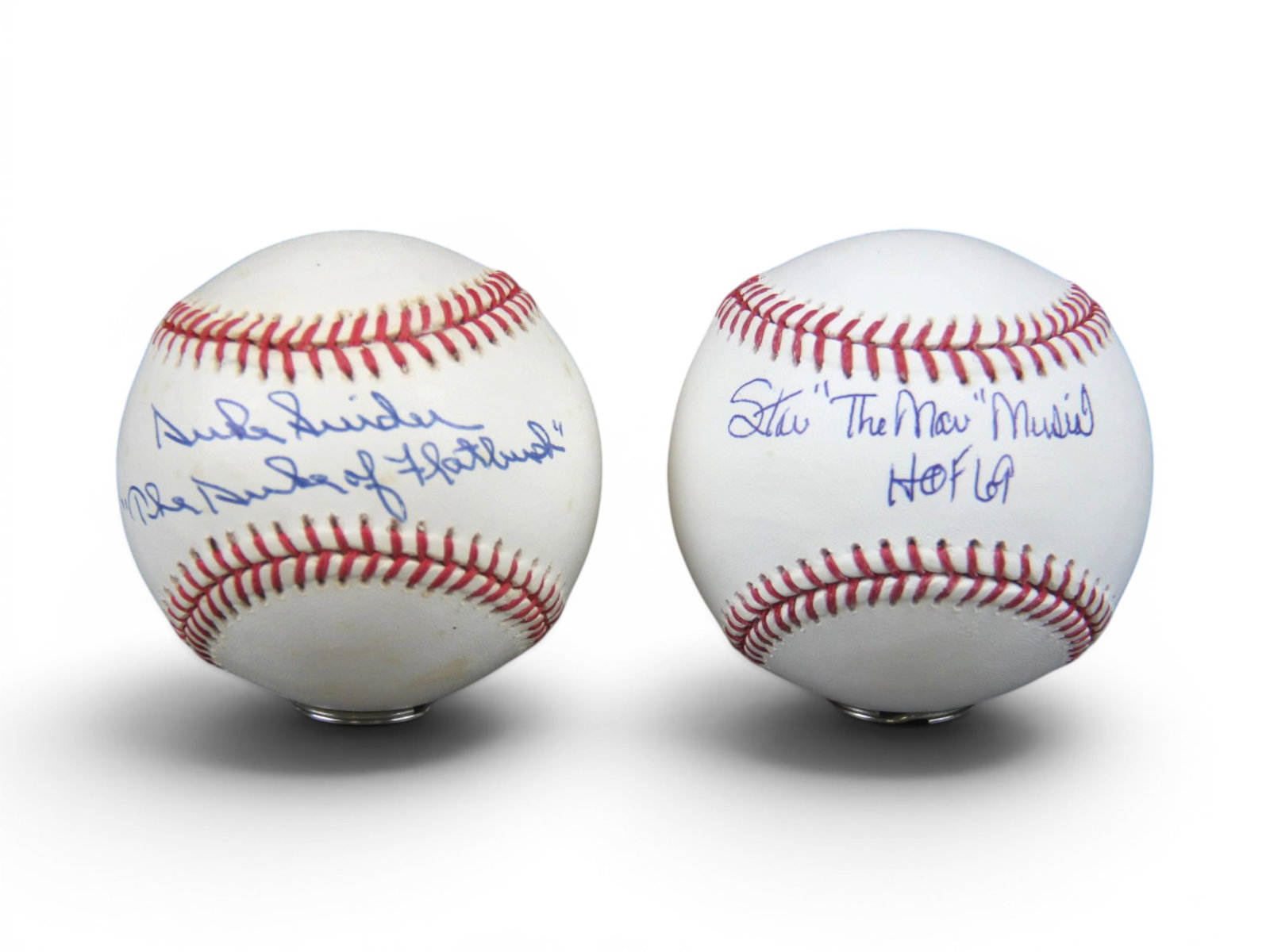 (8) Signed Baseballs with Inscriptions - 4
