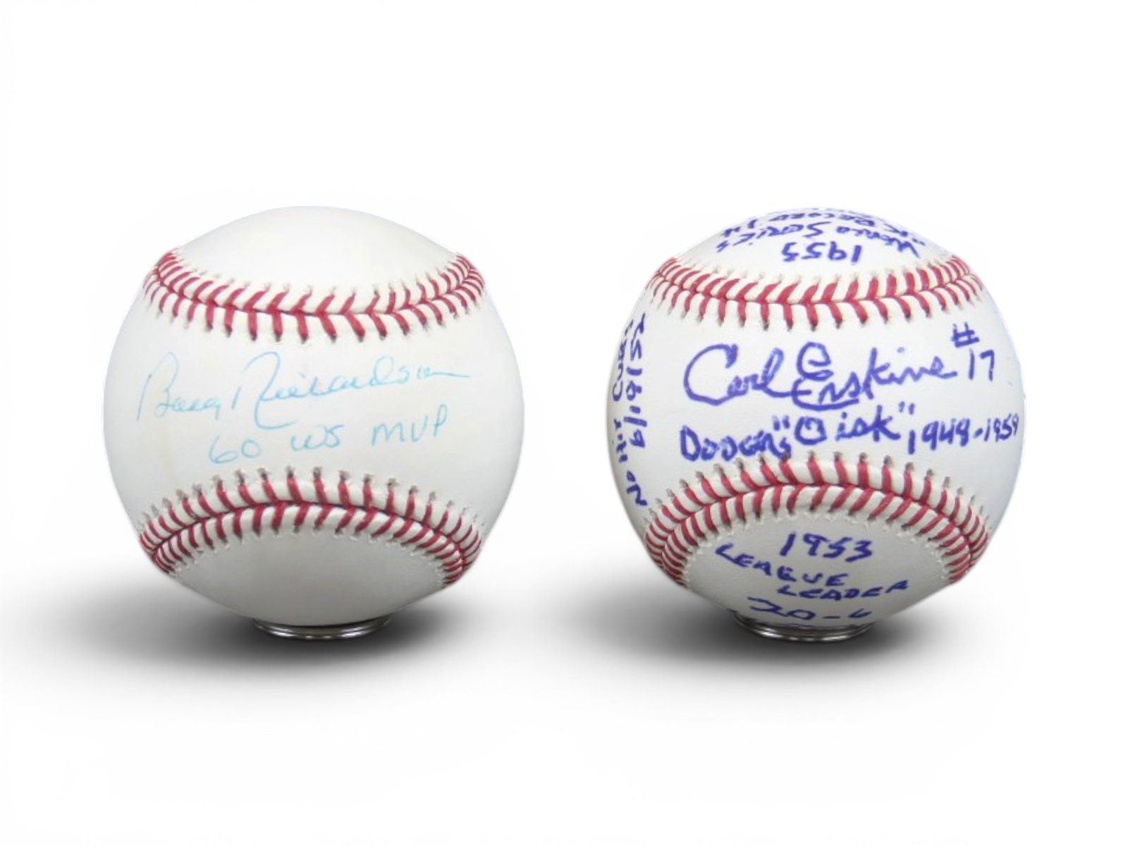 (8) Signed Baseballs with Inscriptions - 5