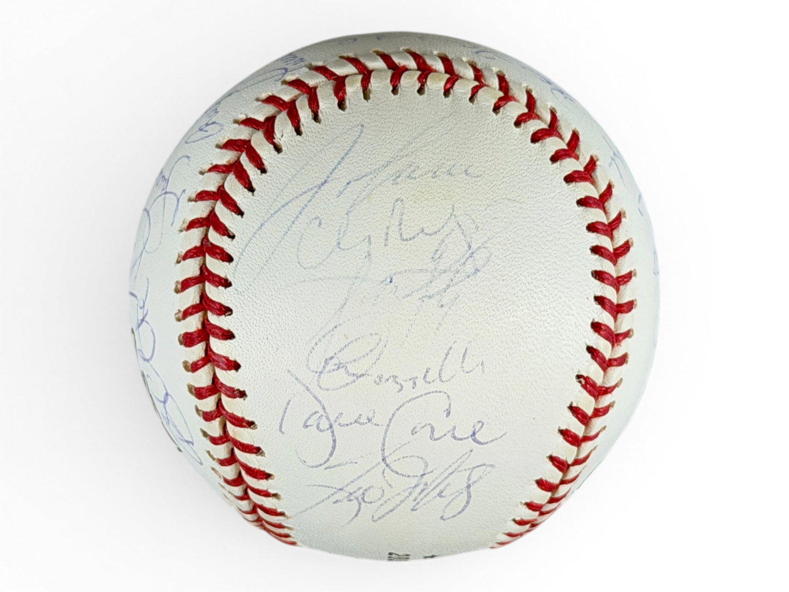 2000 NY Yankees Team Signed Baseball - 4