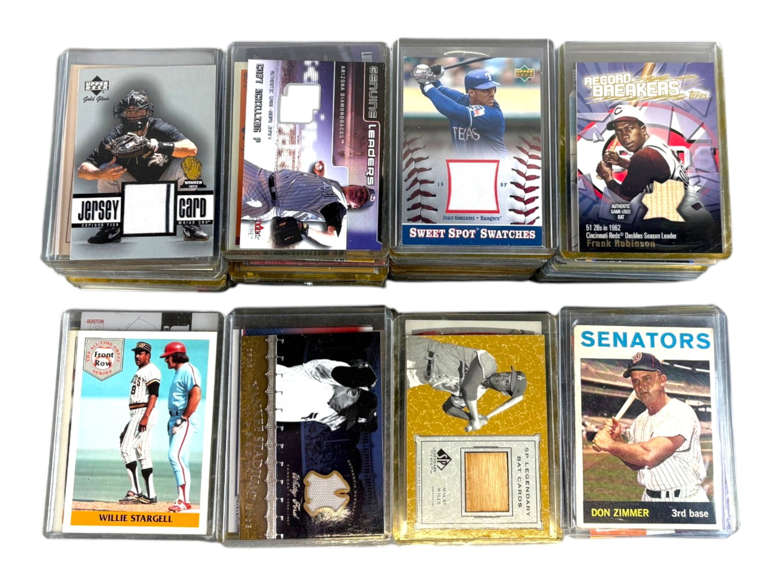 100+ Baseball Relic & Swatch Card Lot (1 of 8)