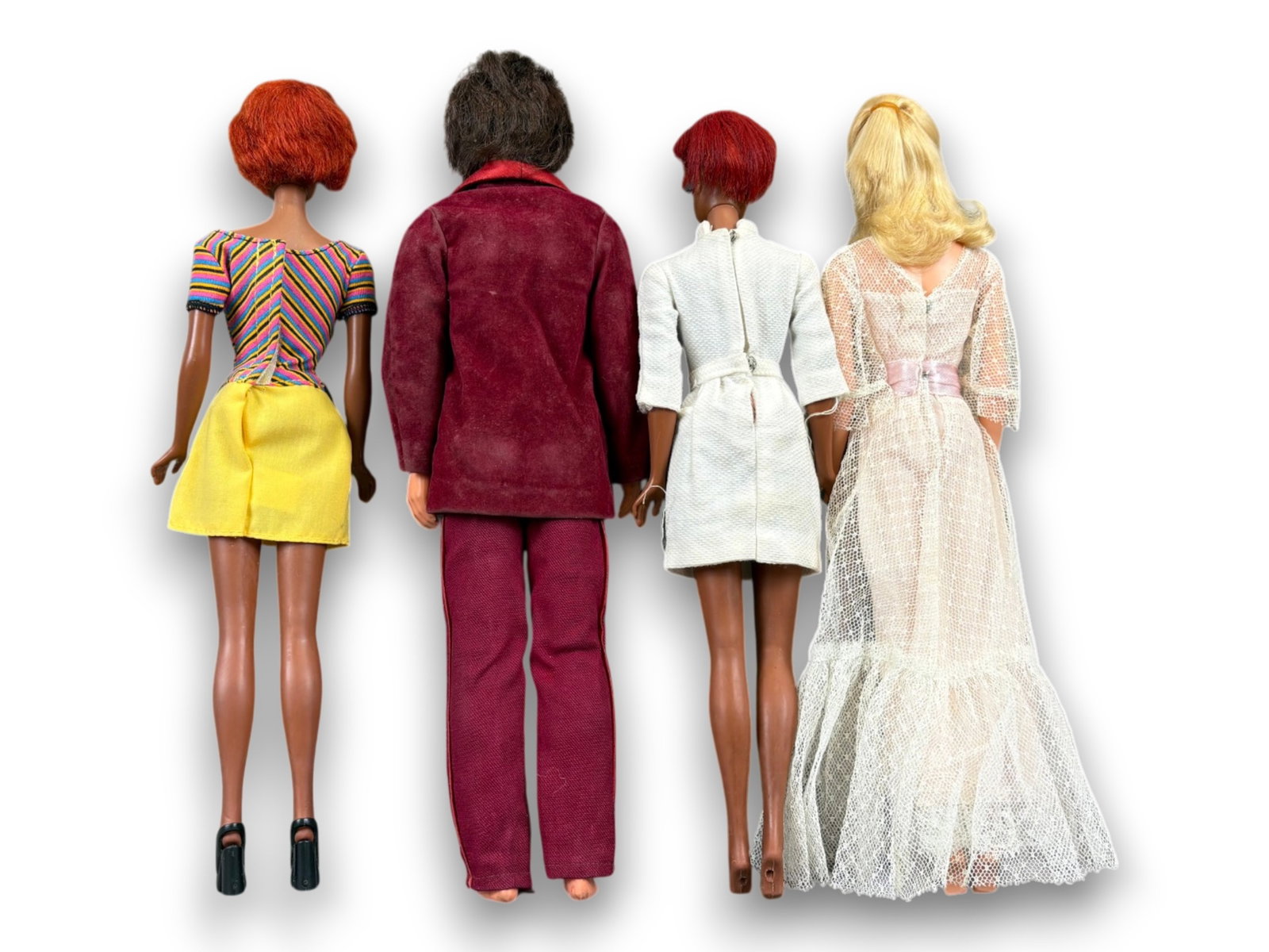 (4) Barbie Dolls - 2