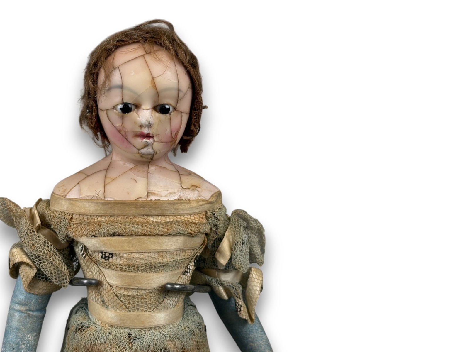 Antique Wax Doll - 2
