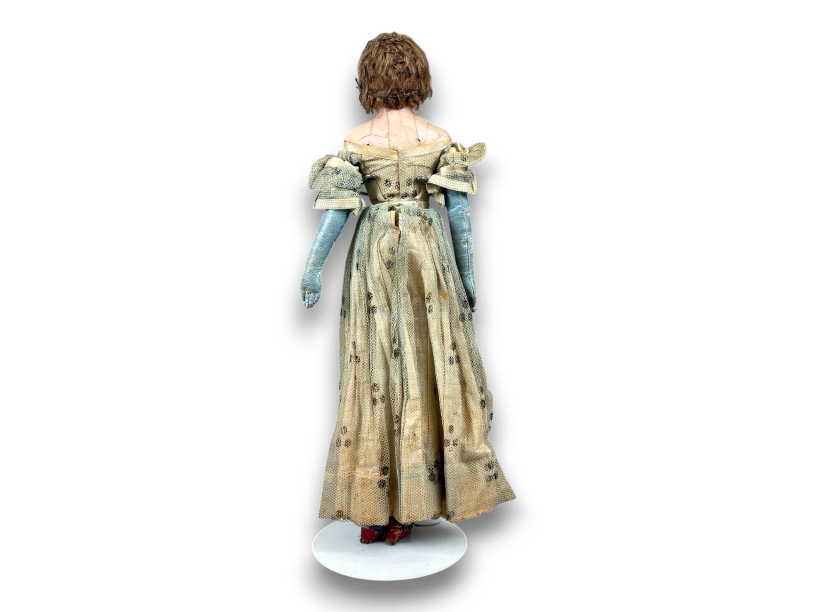Antique Wax Doll - 6