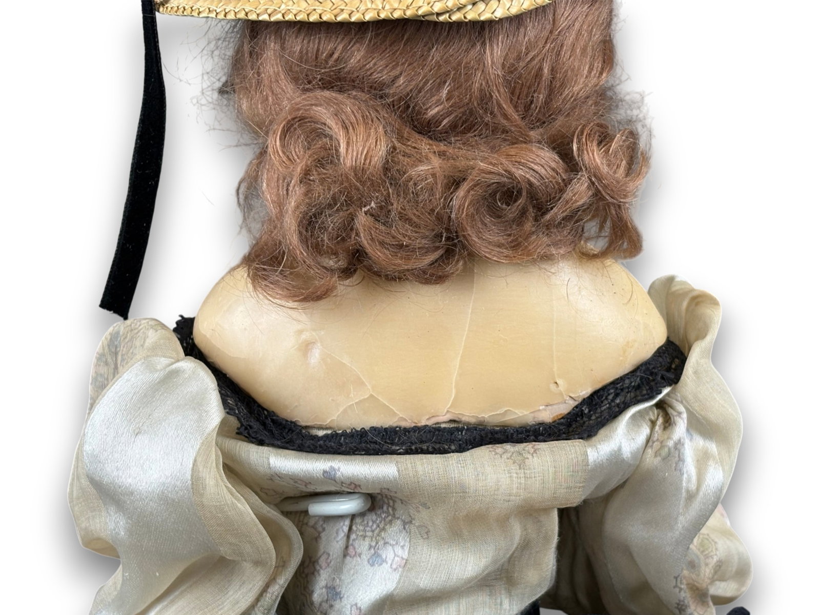 Antique Wax Doll - 10