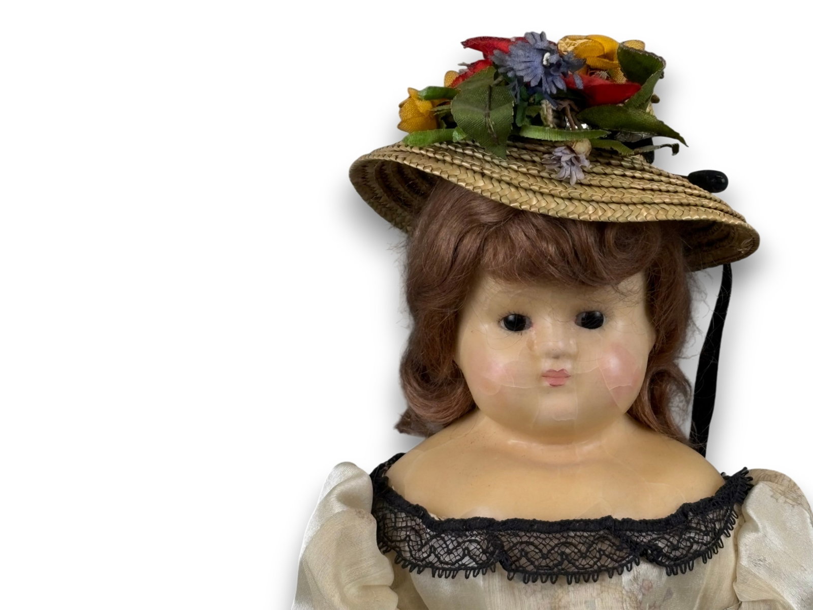 Antique Wax Doll - 2