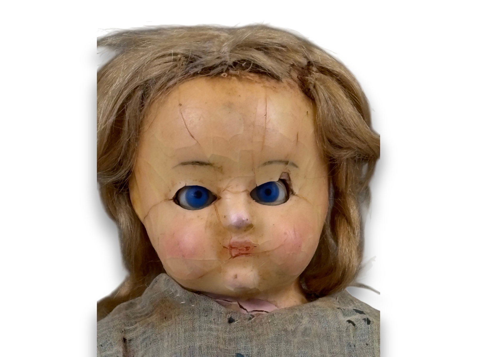 Antique Wax Doll - 3