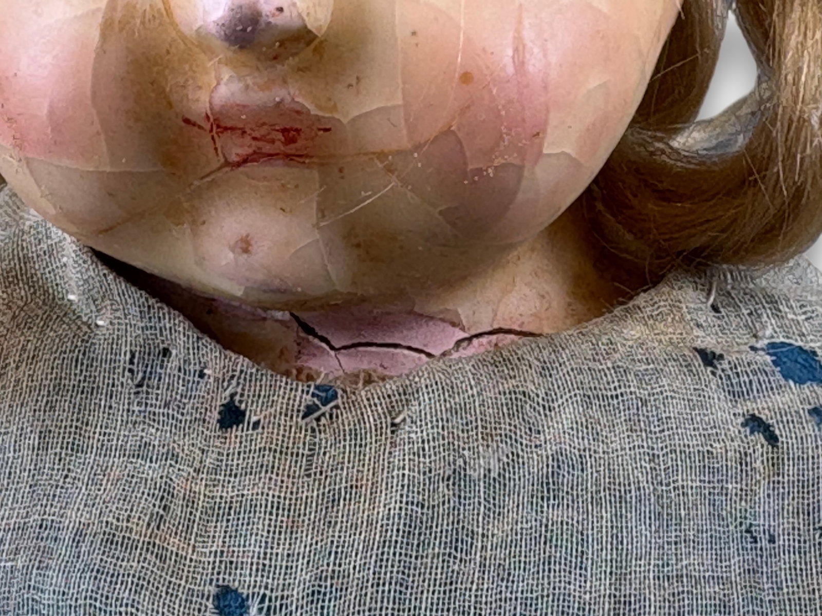Antique Wax Doll - 4