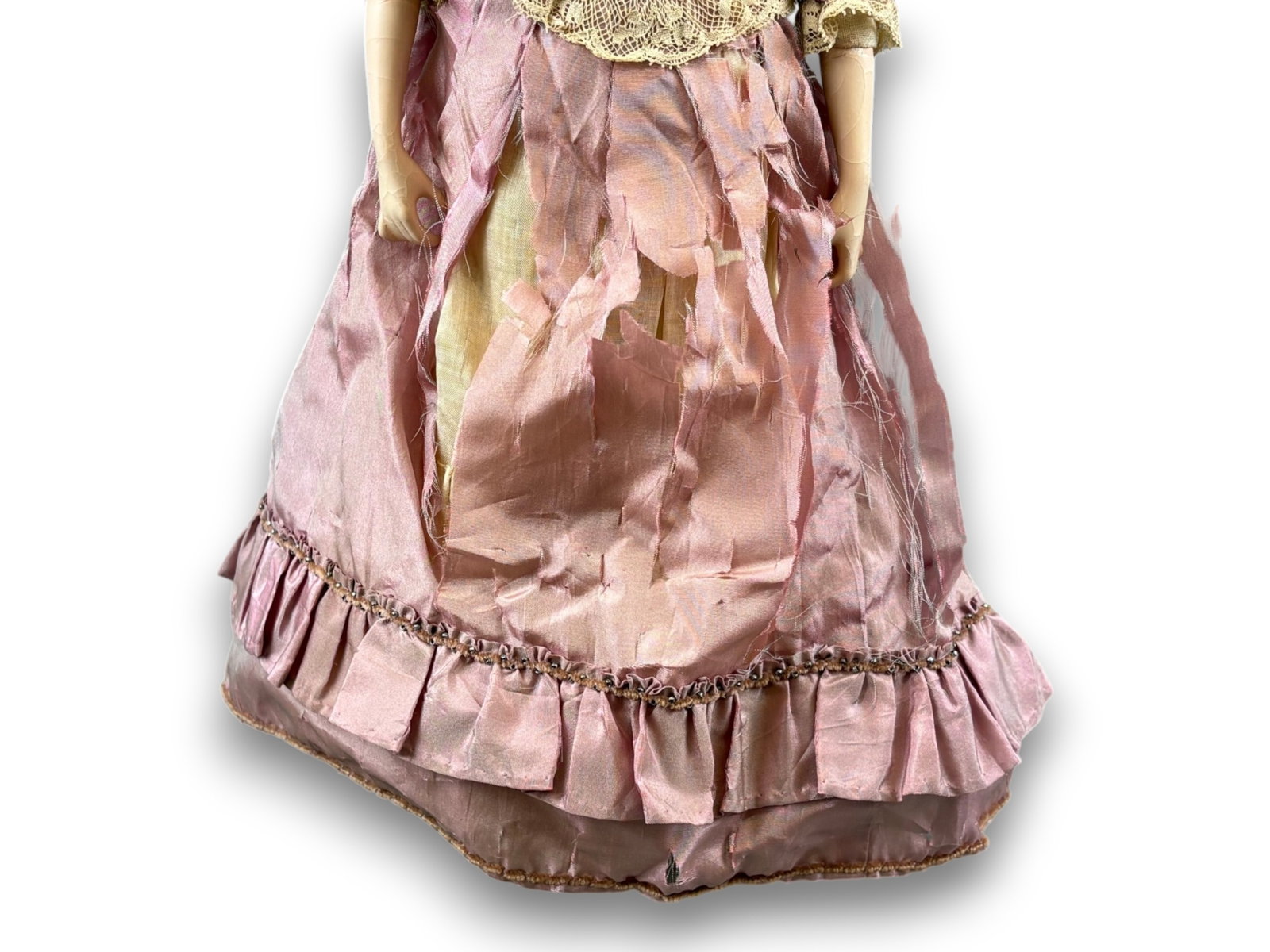 Antique Wax Doll - 10