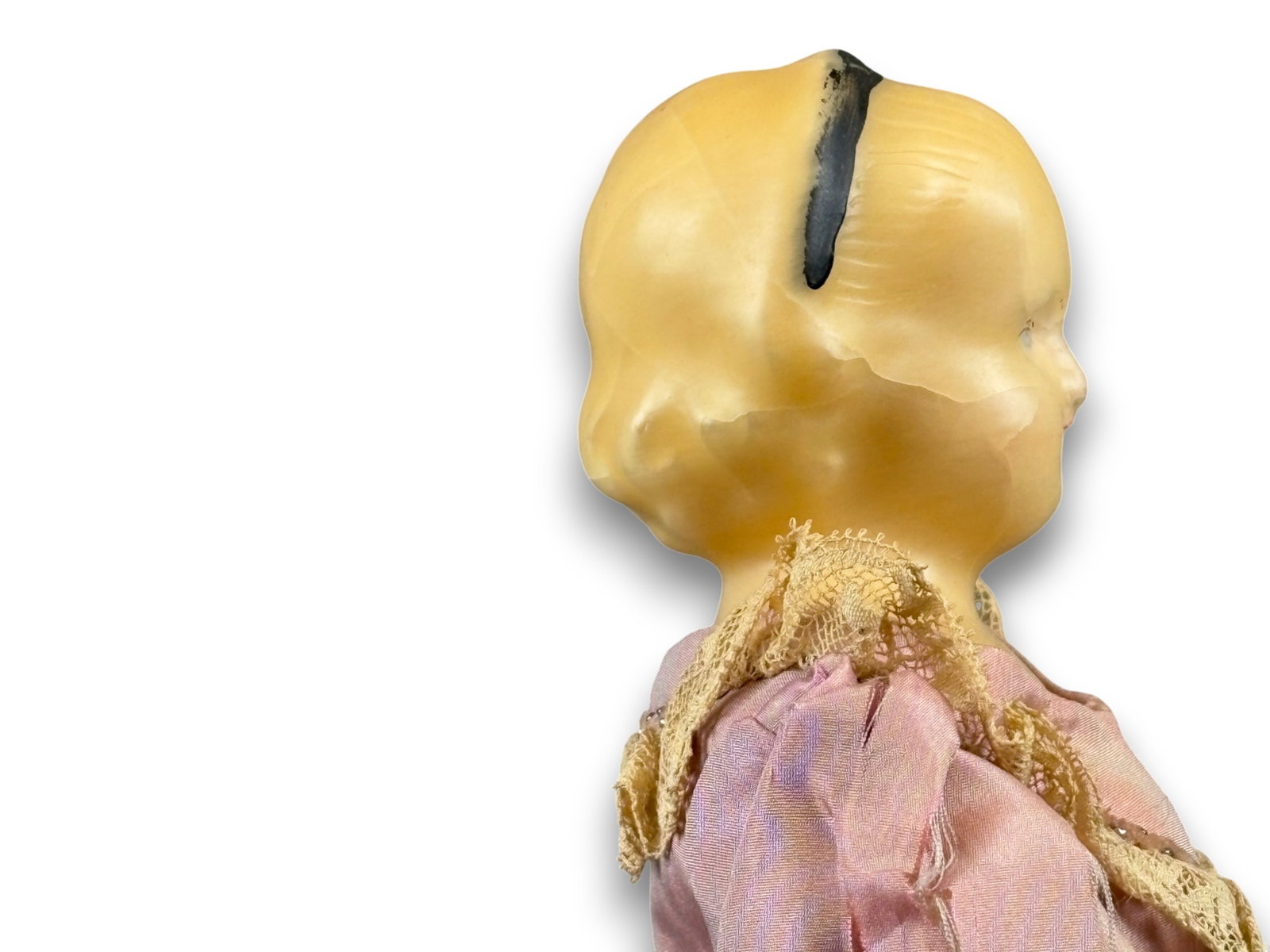 Antique Wax Doll - 5