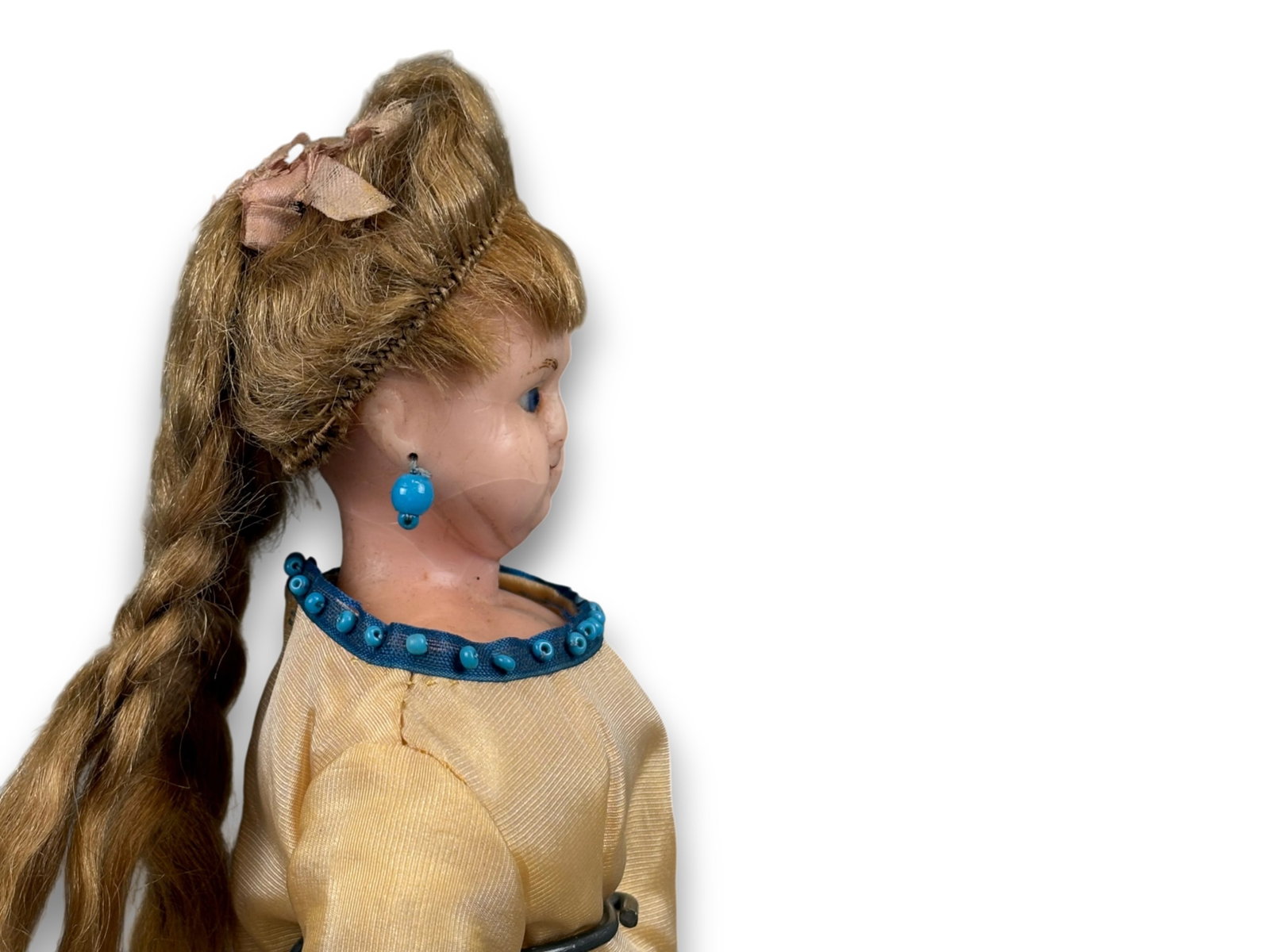 Antique Wax Doll - 4