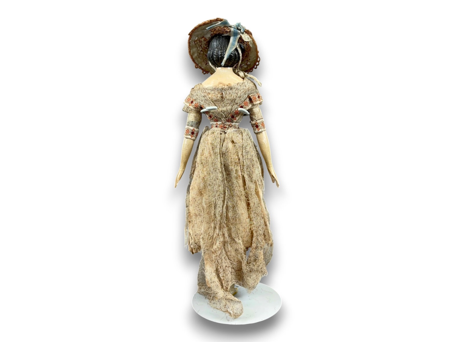 (2) Papier Mache Dolls - 5