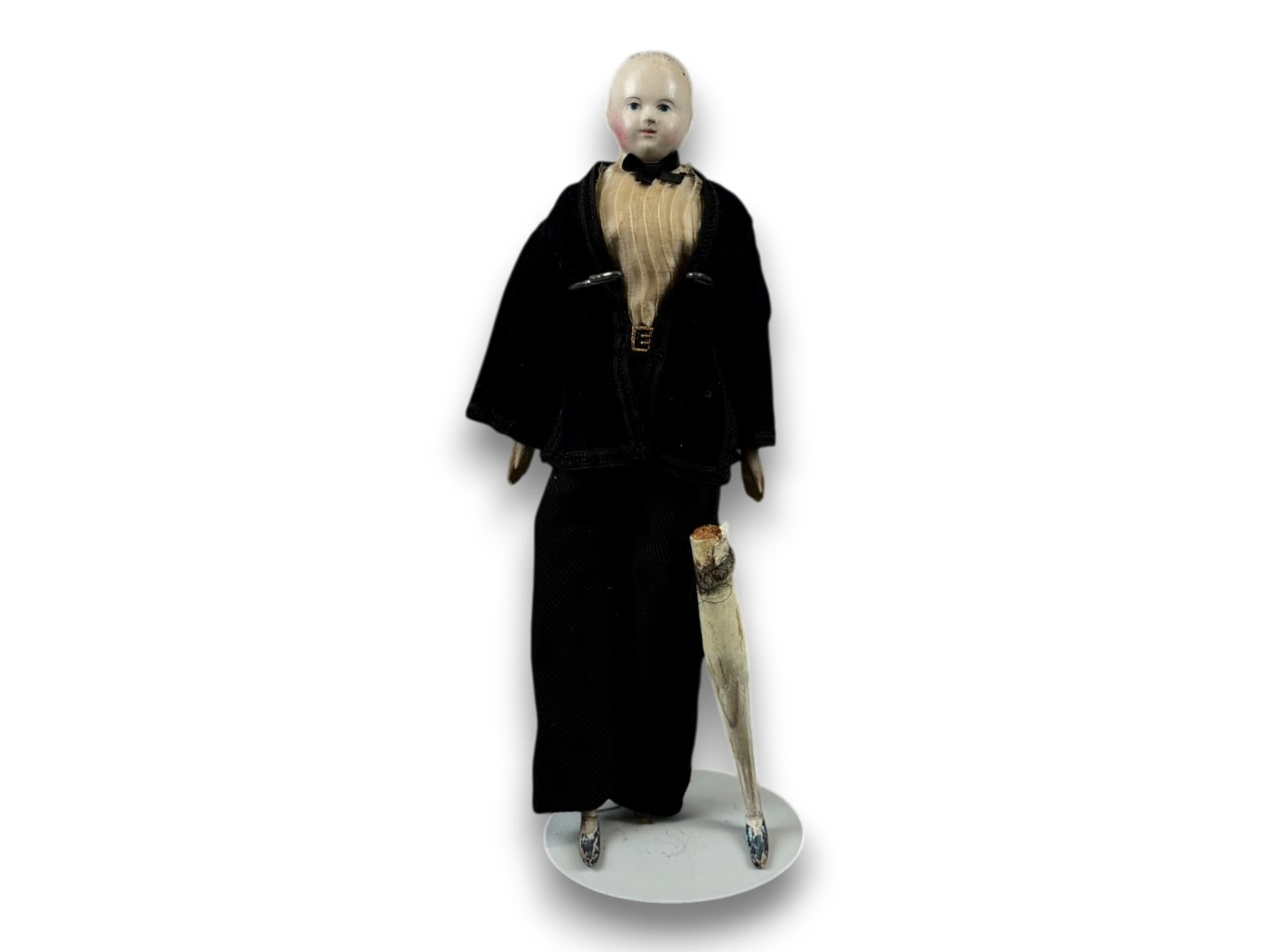 (2) Papier Mache Dolls - 8