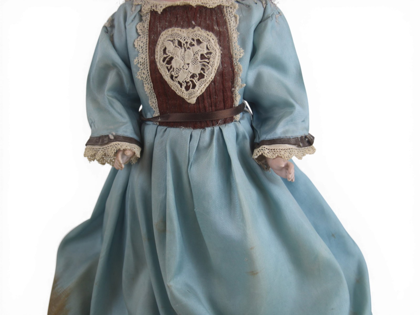 (2) German Bisque Head Dolls - 4