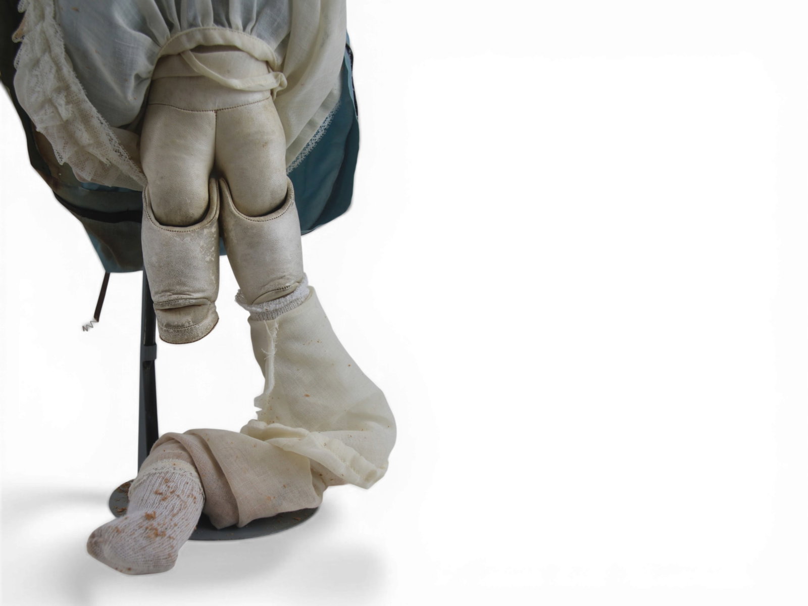 (2) German Bisque Head Dolls - 5