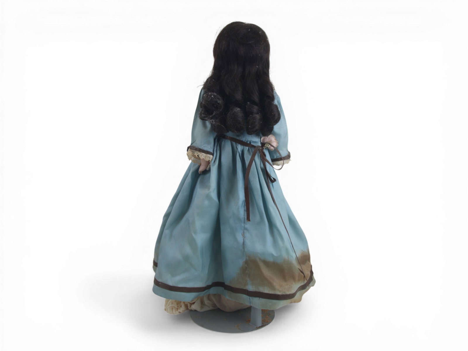 (2) German Bisque Head Dolls - 6
