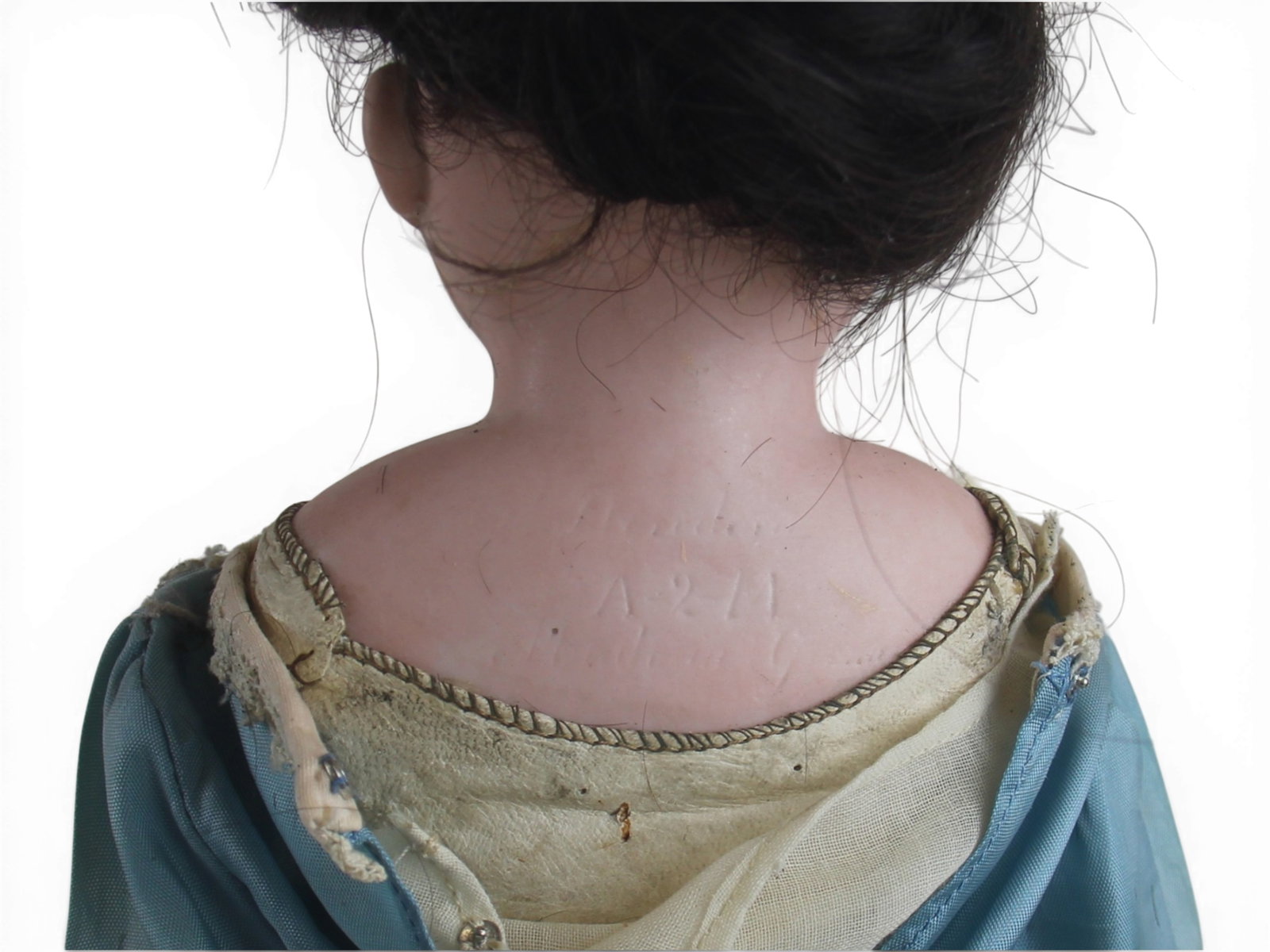 (2) German Bisque Head Dolls - 7