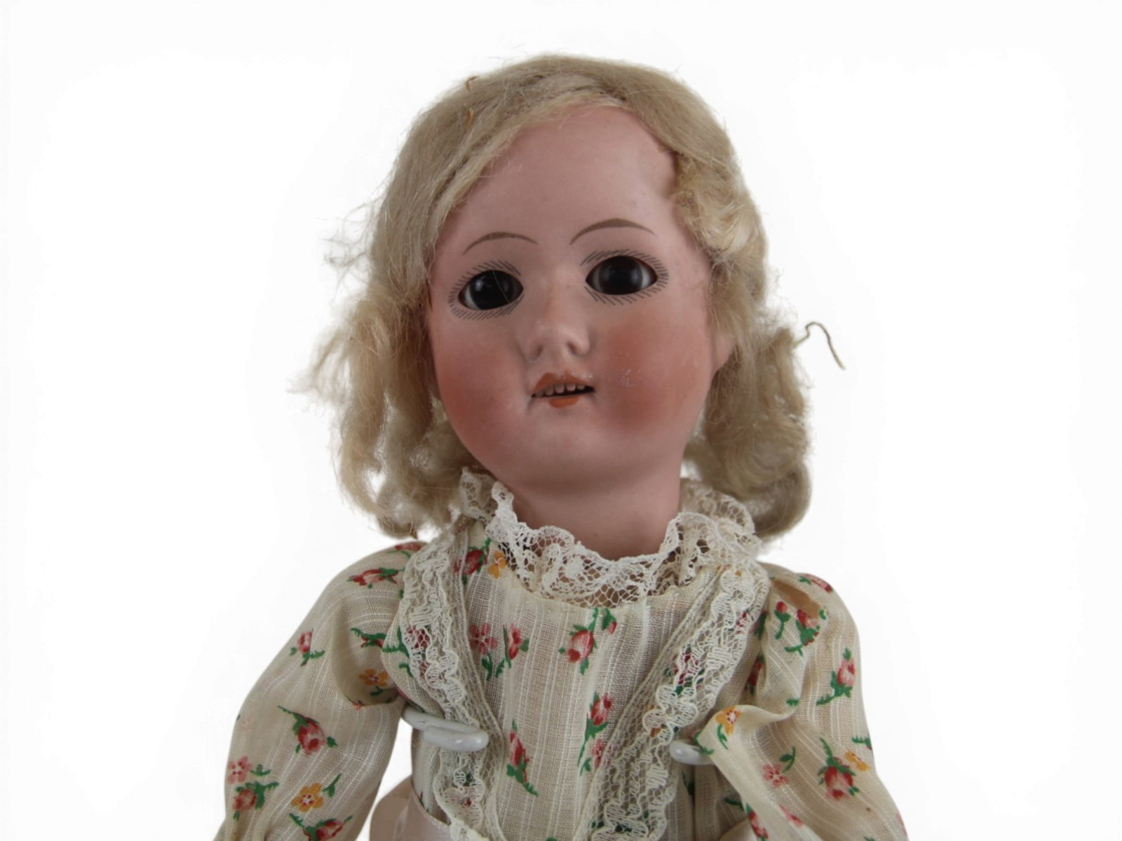 (2) German Bisque Head Dolls - 11