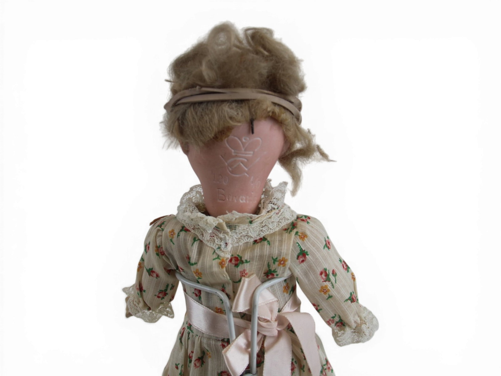 (2) German Bisque Head Dolls - 16