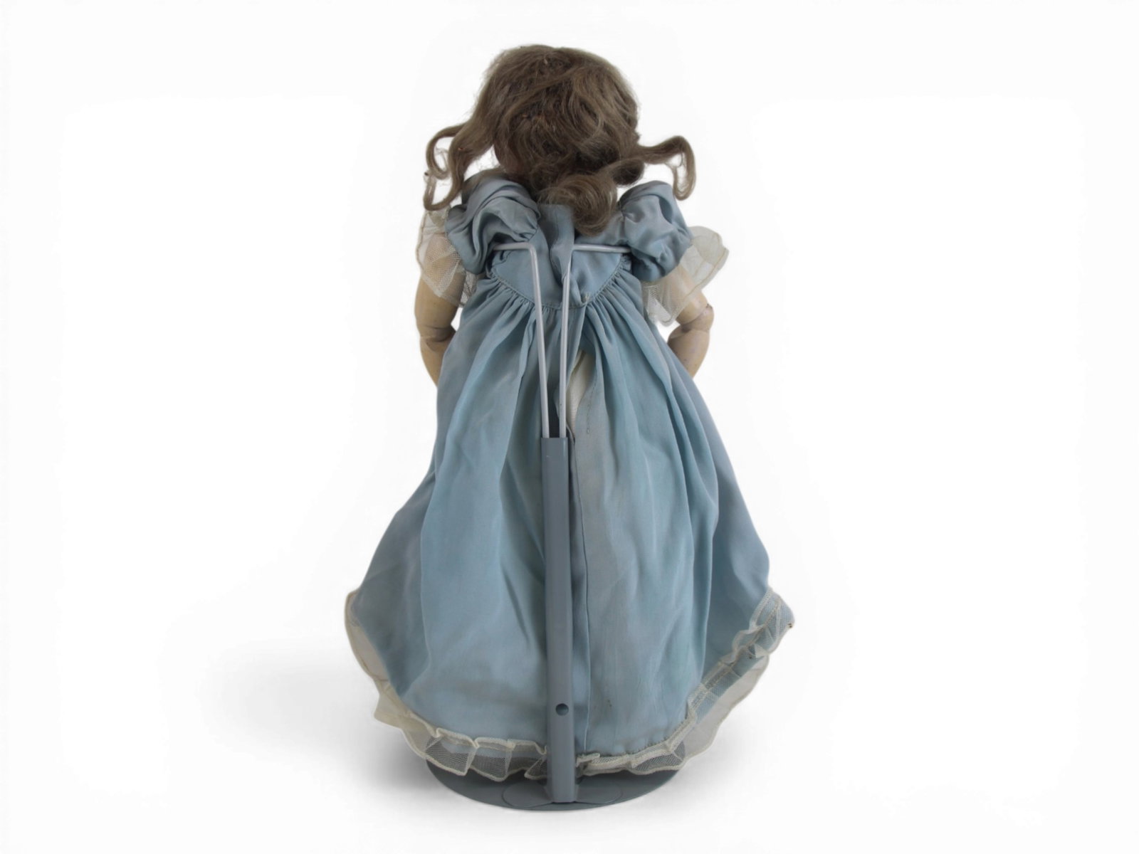 (2) German Bisque Head Dolls - 7