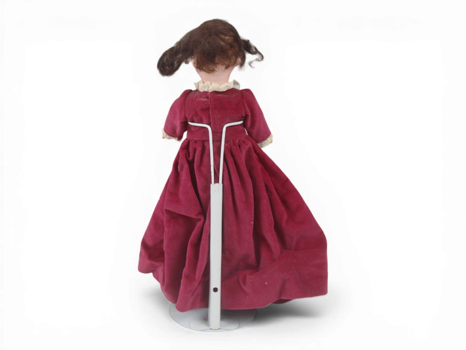 (2) German Bisque Head Dolls - 10