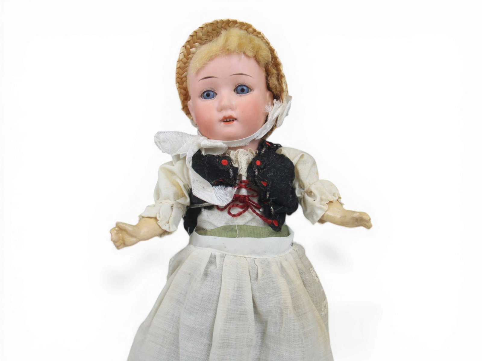 (2) German Bisque Head Dolls - 3
