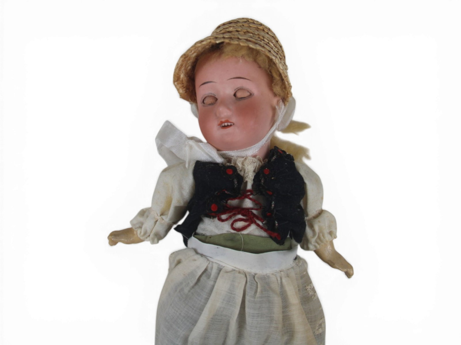 (2) German Bisque Head Dolls - 6