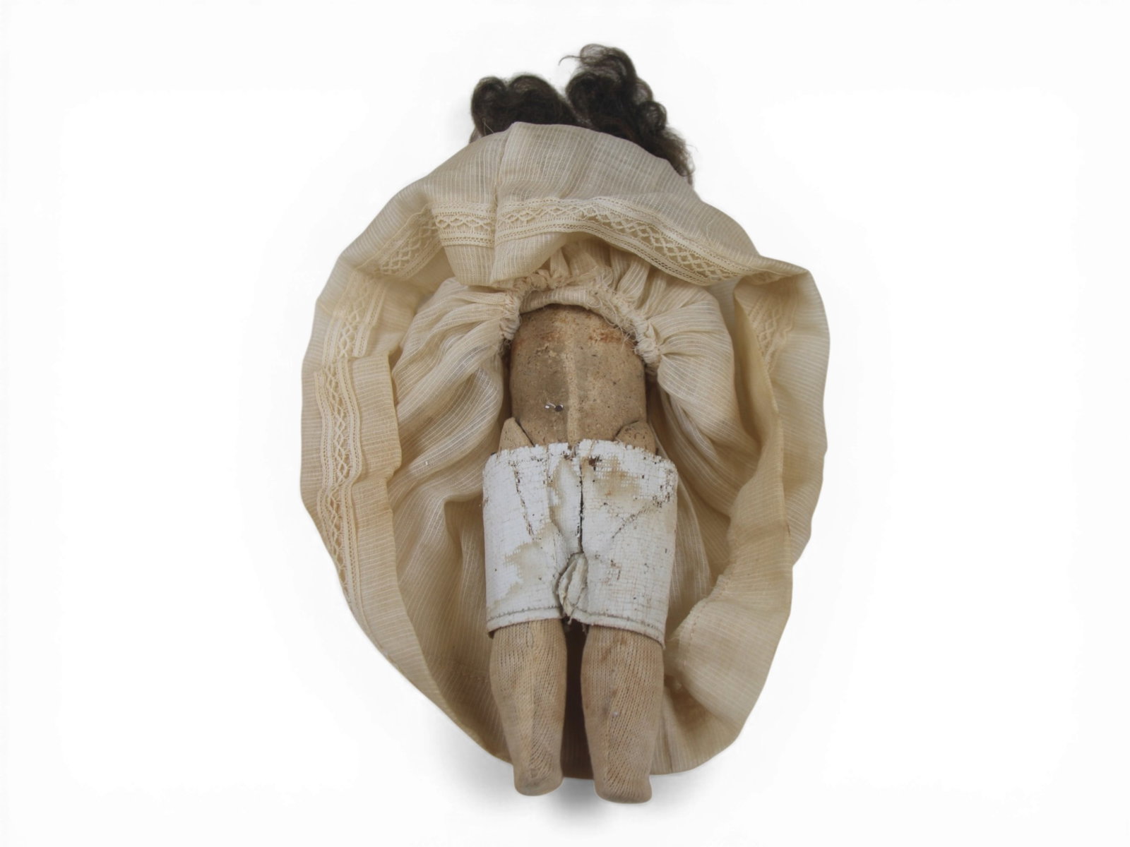 (2) German Bisque Head Dolls - 13