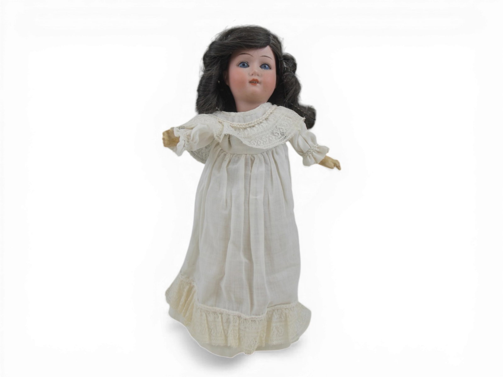 (2) German Bisque Head Dolls - 2