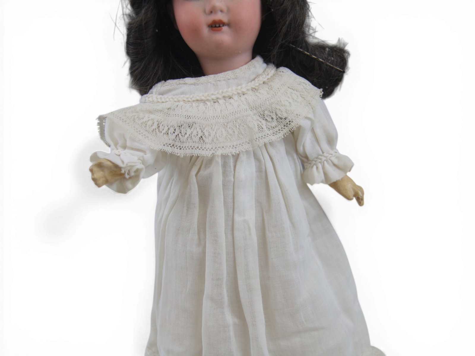 (2) German Bisque Head Dolls - 4