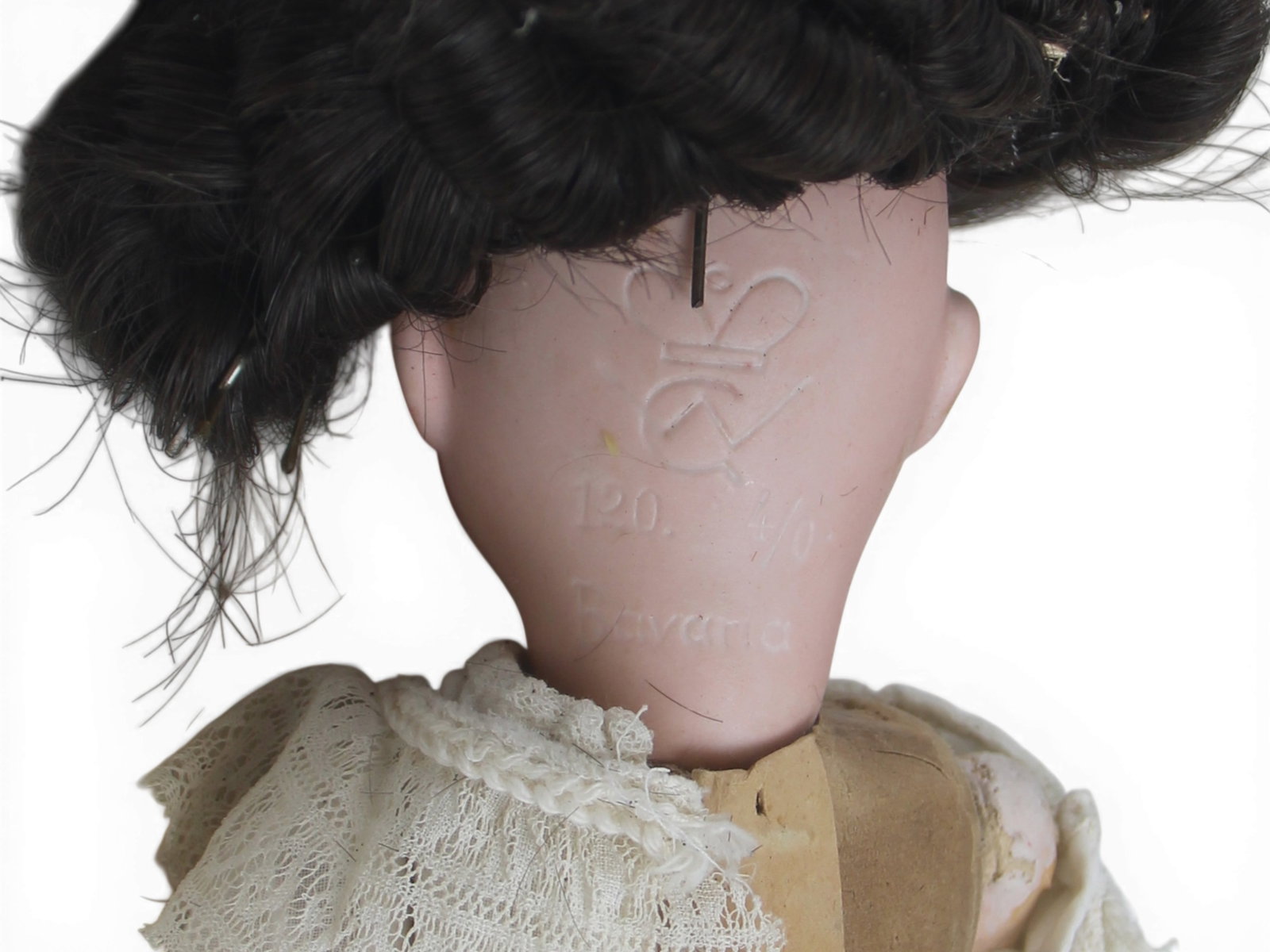 (2) German Bisque Head Dolls - 6