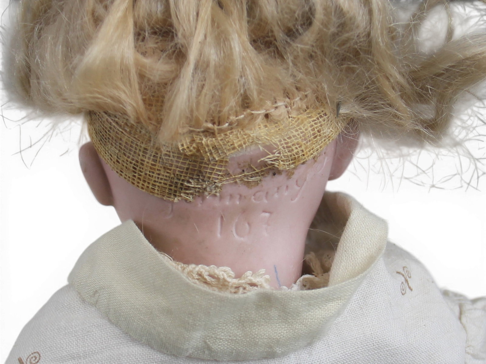Kestner 167 Bisque Head Doll - 7