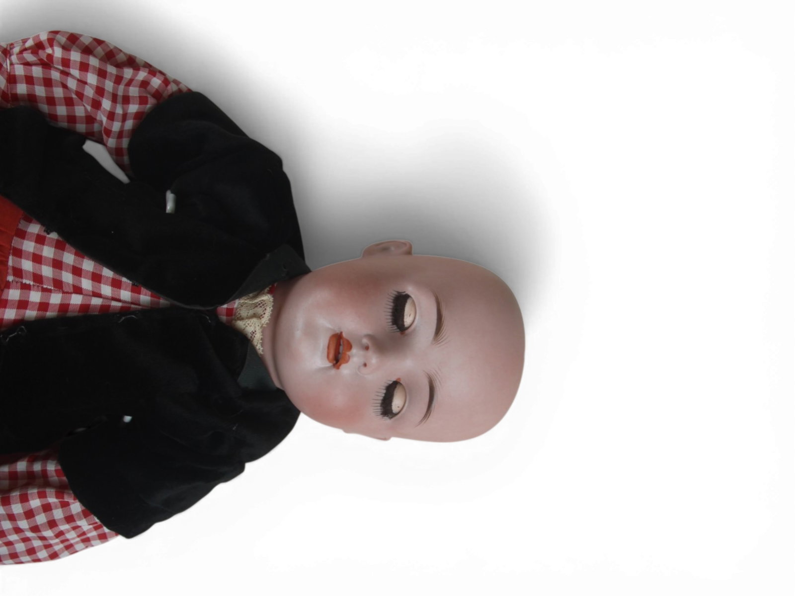 (2) German Bisque Head Dolls - 11