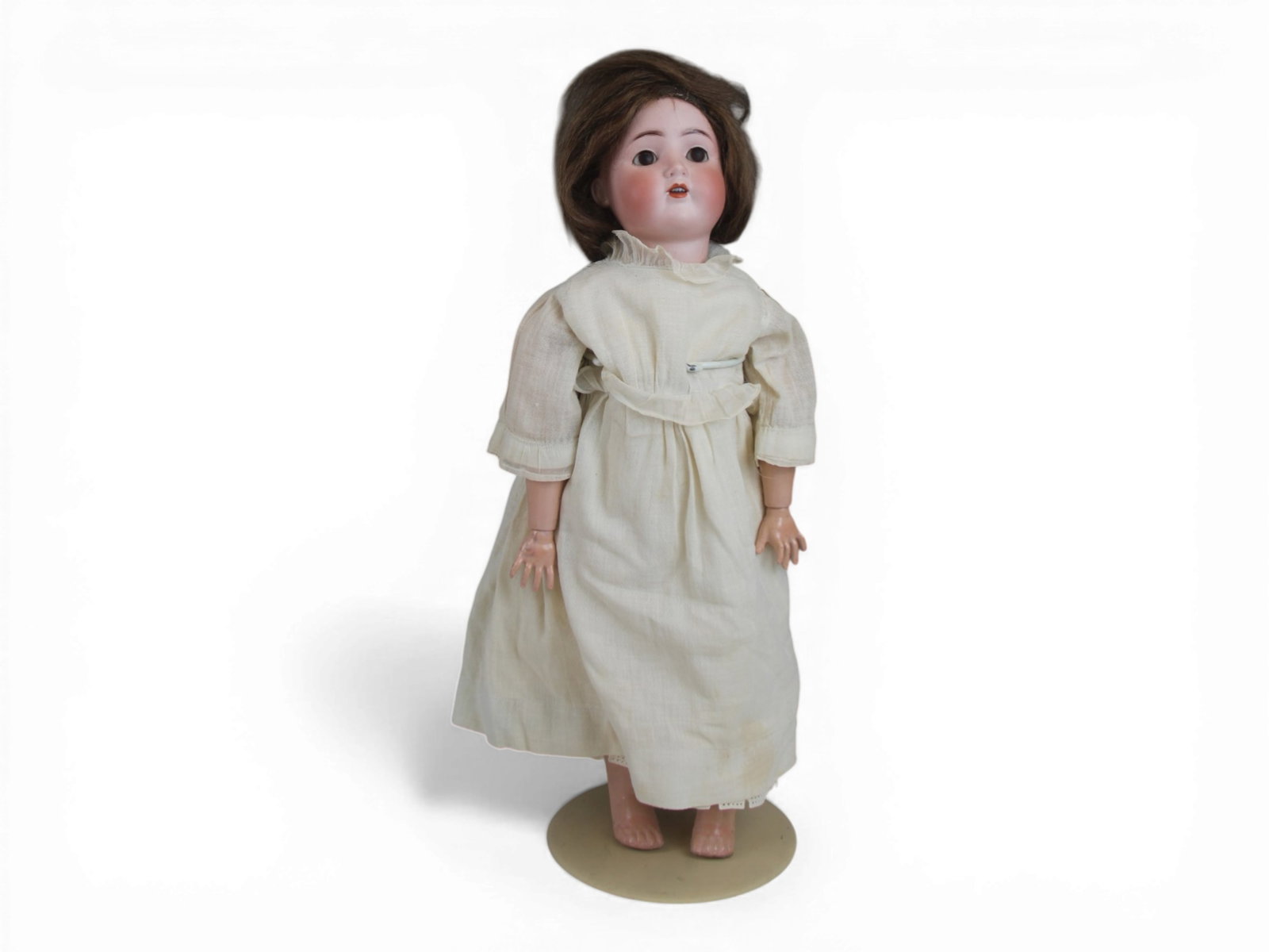 (2) German Bisque Head Dolls - 2