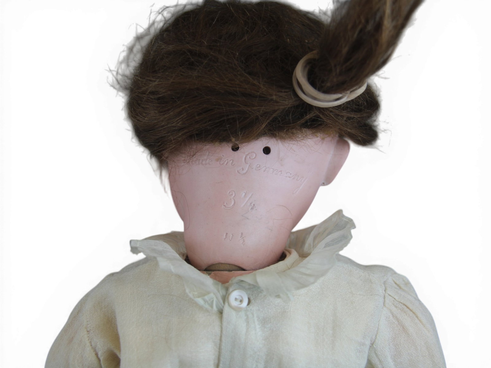 (2) German Bisque Head Dolls - 8