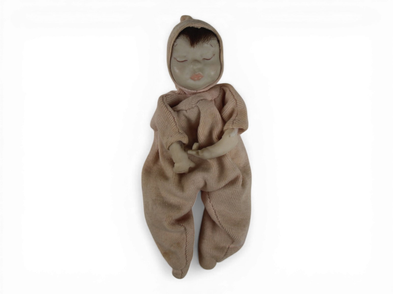 (4) Mixed Composition and Bisque Dolls - 6