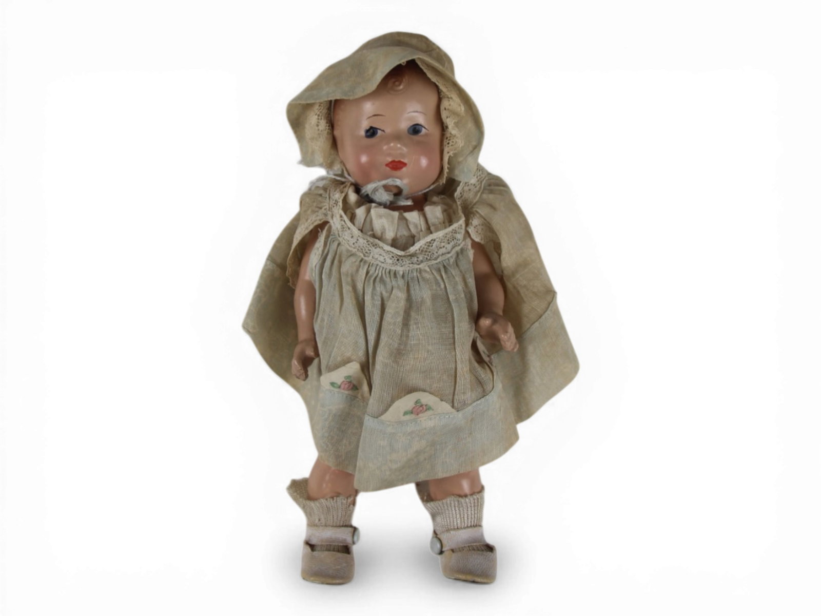 (4) Mixed Composition and Bisque Dolls - 7