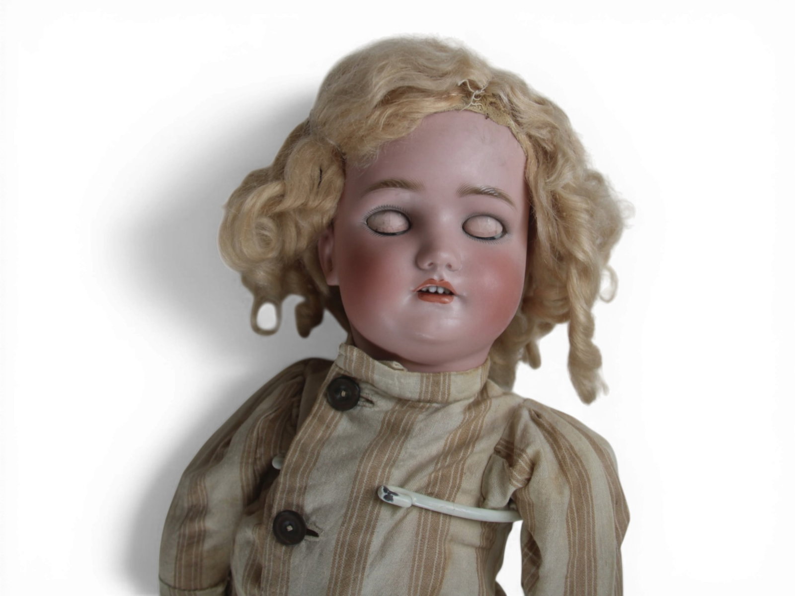 Simon & Halbig Bisque Head Doll - 3