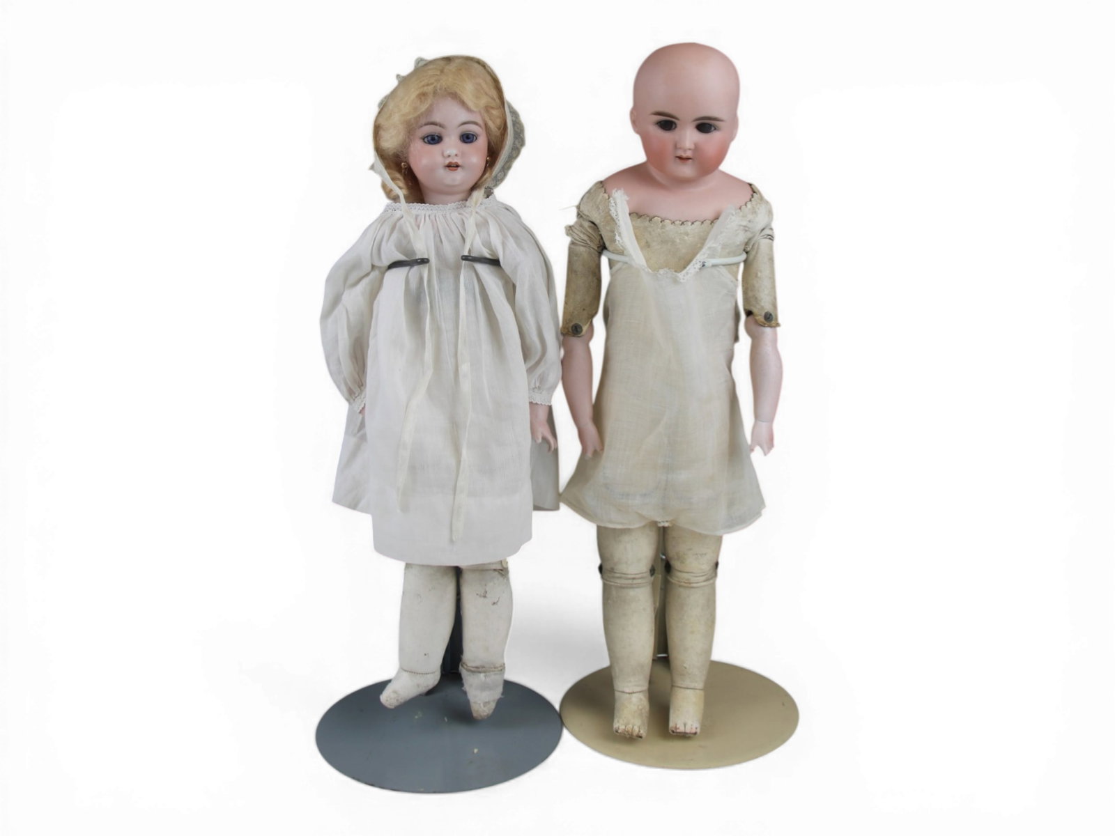 (2) Antique Bisque Dolls (1 of 12)