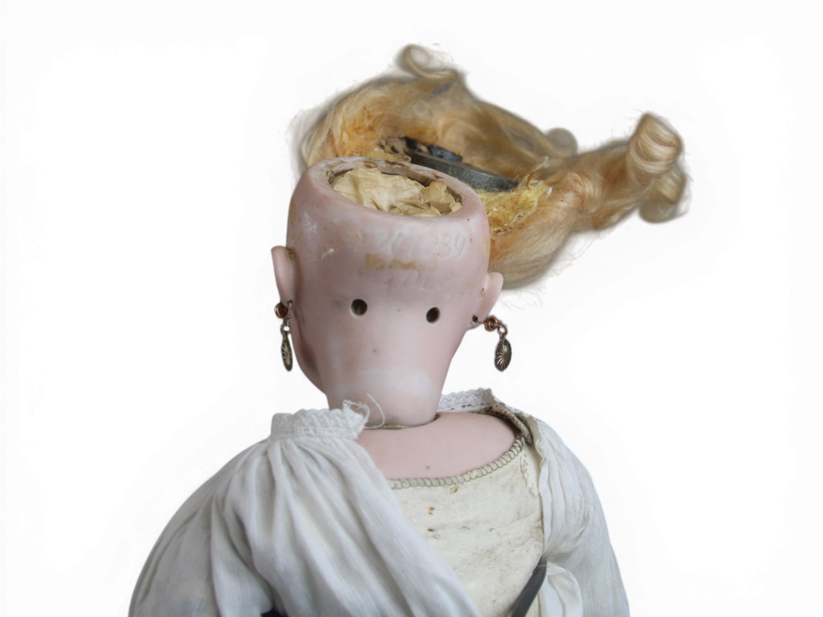 (2) Antique Bisque Dolls - 6