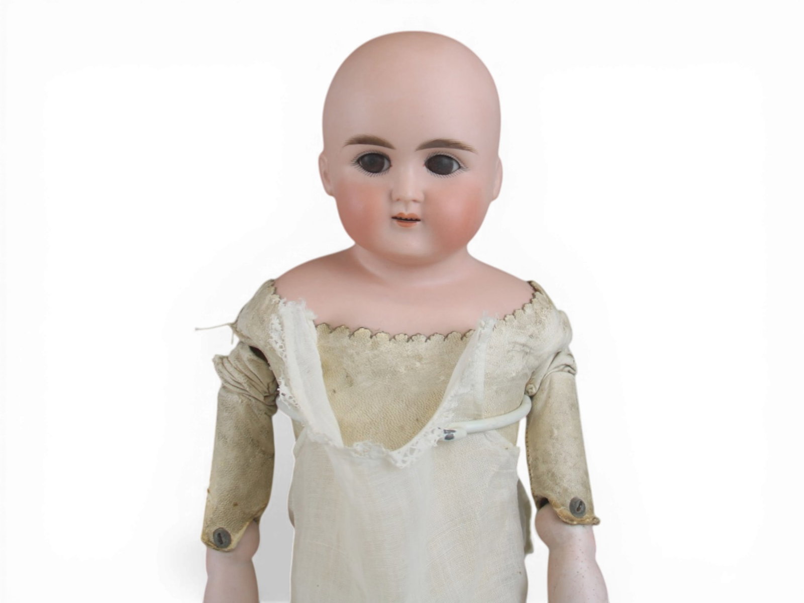 (2) Antique Bisque Dolls - 8