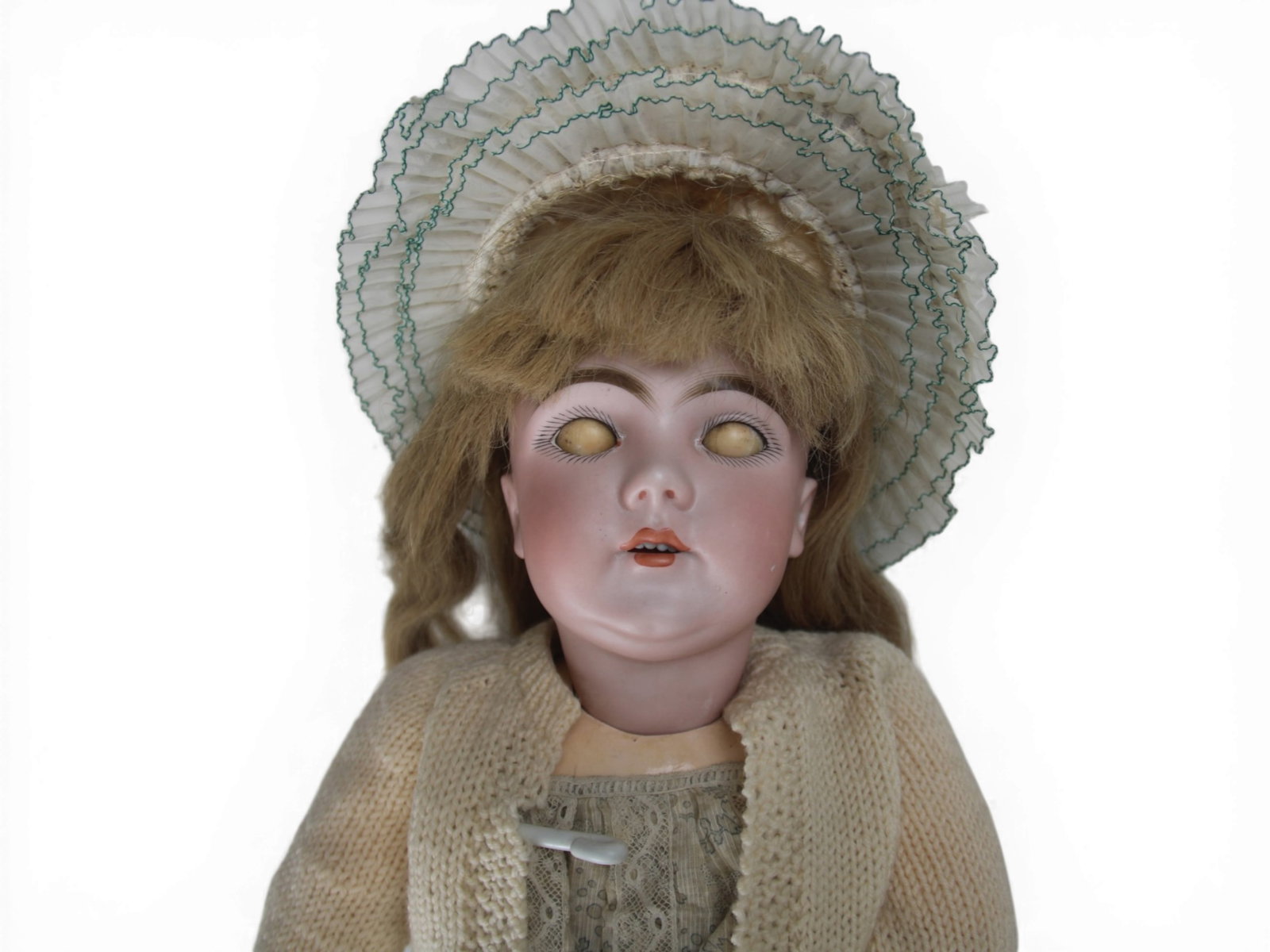 Kestner 149 Bisque Head Doll - 3