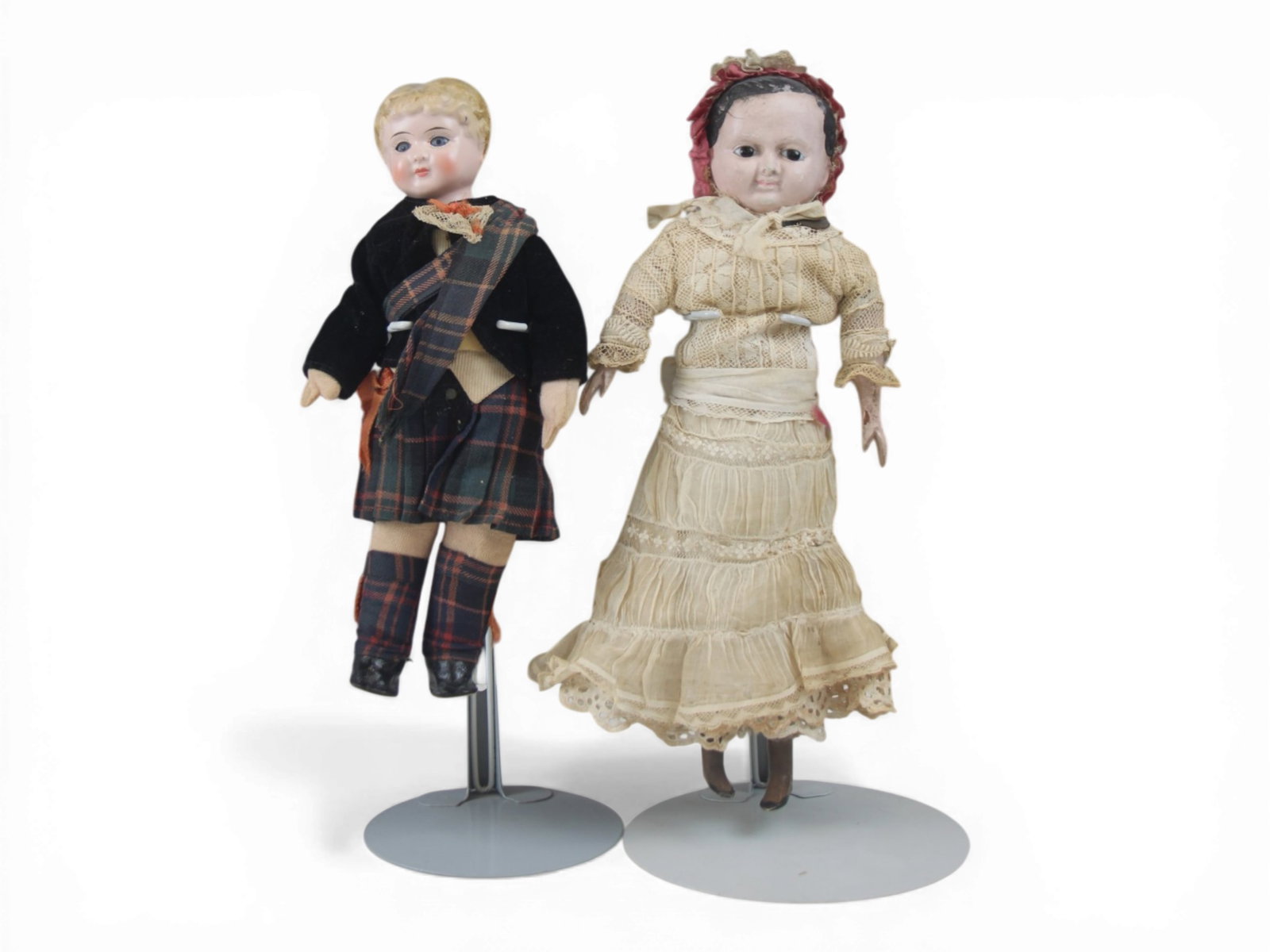 (2) Taufling Baby and Tin Head Boy Dolls (1 of 9)