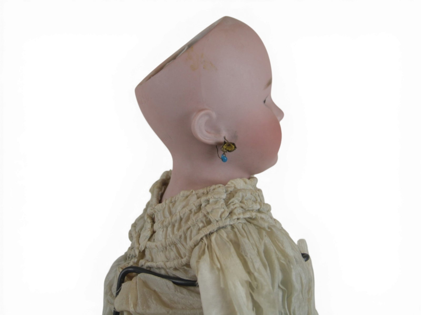 S&H 1250 Santa Shoulder Head Doll - 5